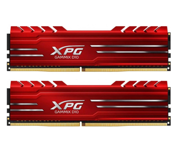 ADATA 16GB (2x8GB) 3200MHz CL16 XPG Gammix D10 Red - 545024 - zdjęcie